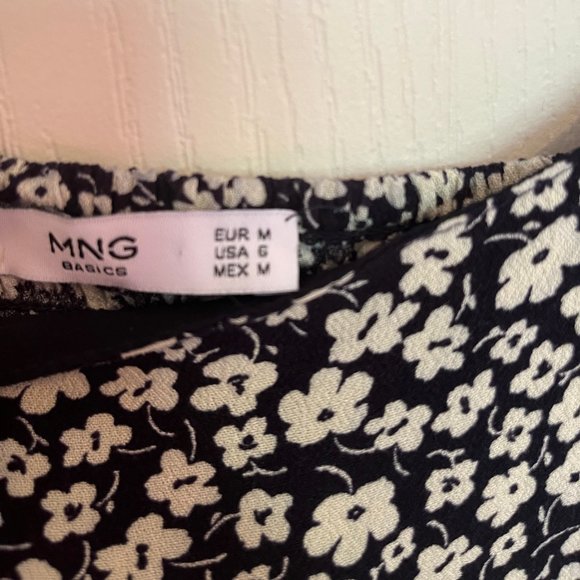 Mango Chiara Dress in Floral Navy - Picture 10 of 10